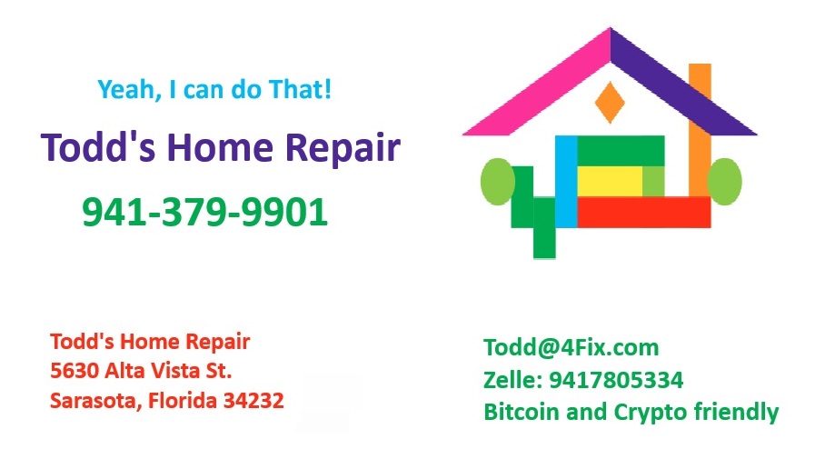 Todd's Home Repair Banner